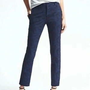 Banana Republic Ryan fit blue/black pant, size 12